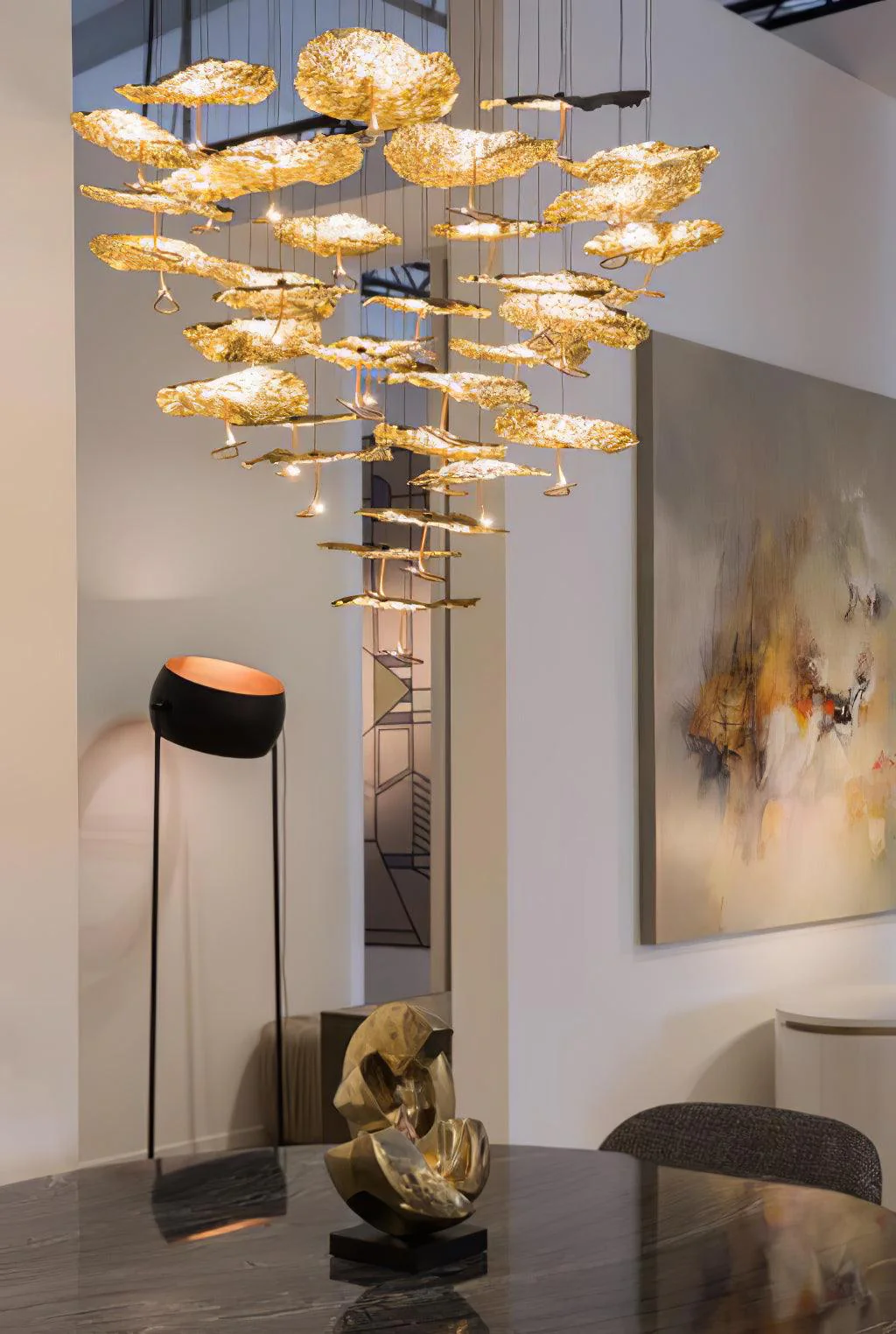 Brass Aviary Constellation Chandelier - Image 8