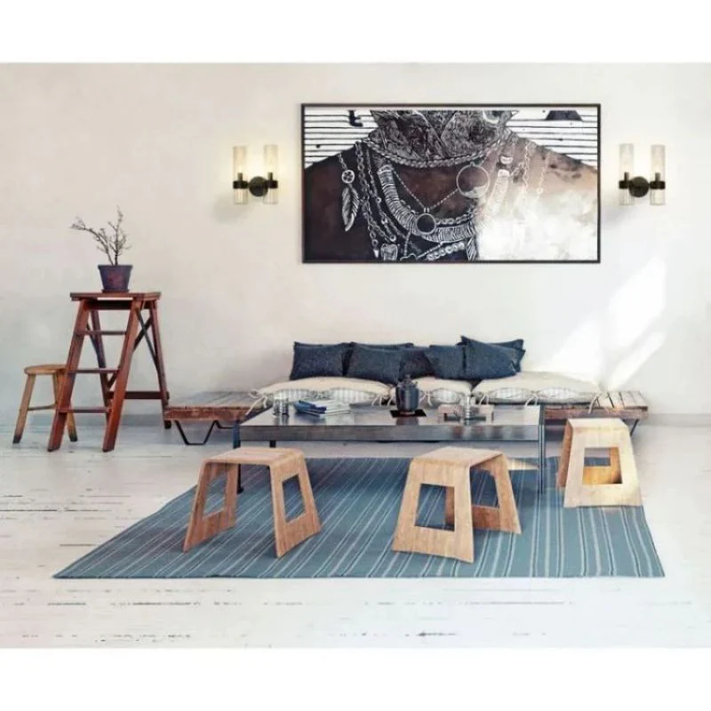 Bria Art Double Wall Sconce - Image 8