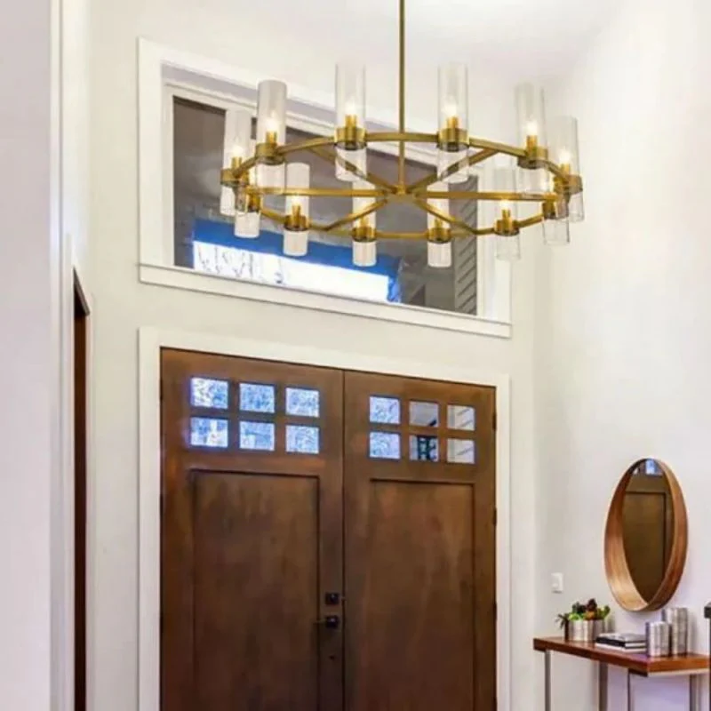 Bria Art Round Chandelier - Image 3