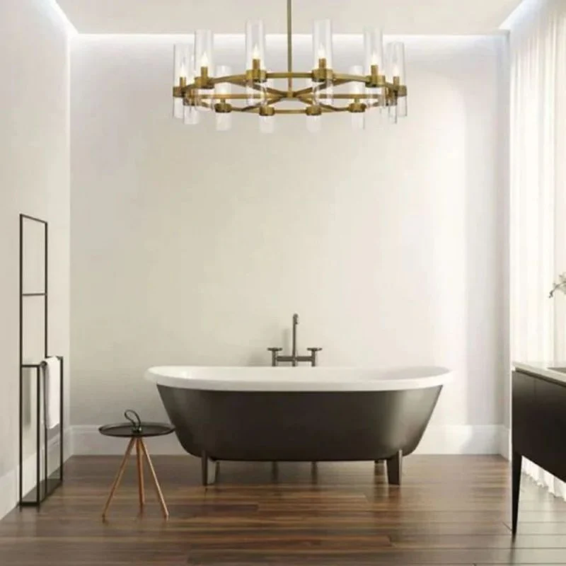 Bria Art Round Chandelier - Image 6