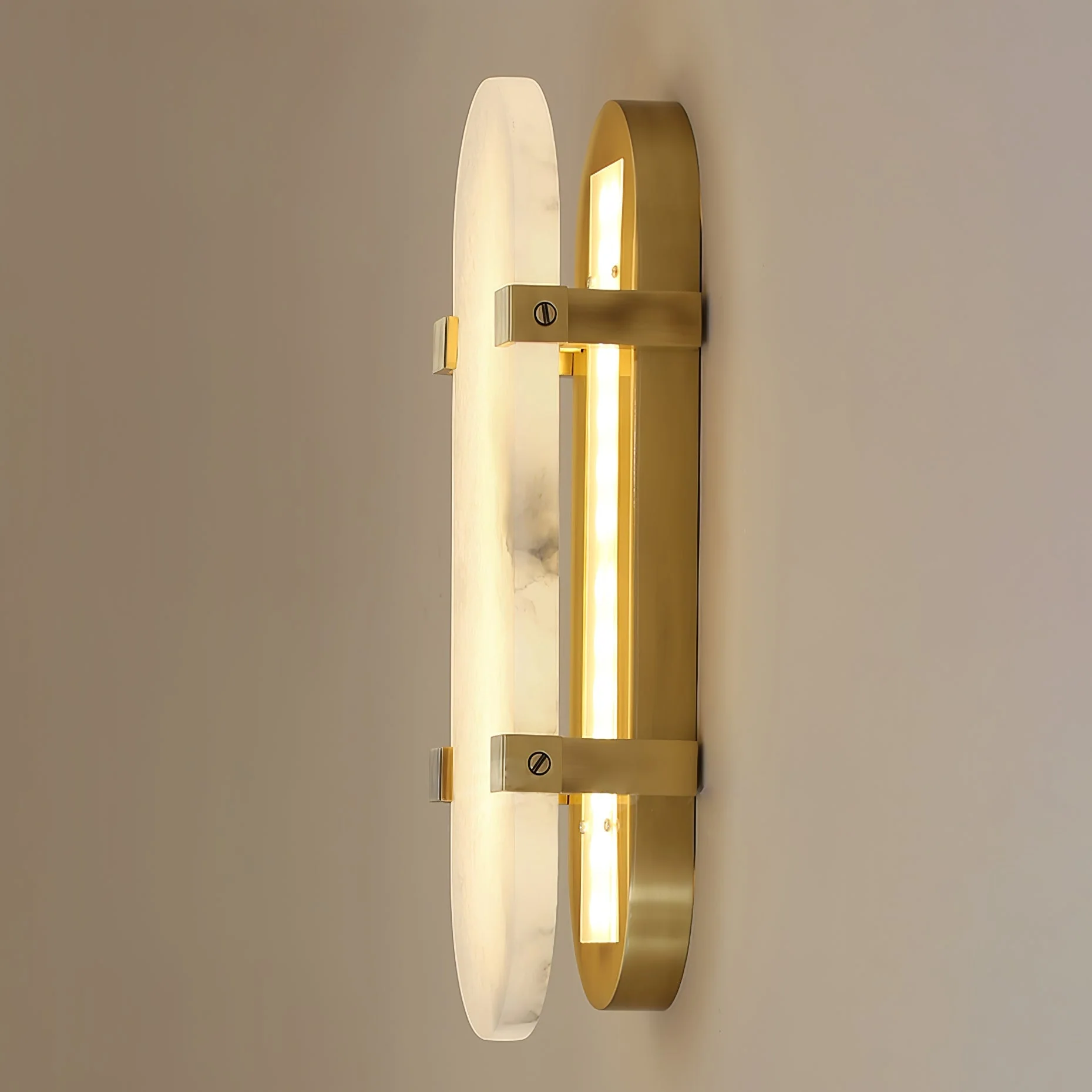 Calla Alabaster Wall Sconce - Image 6