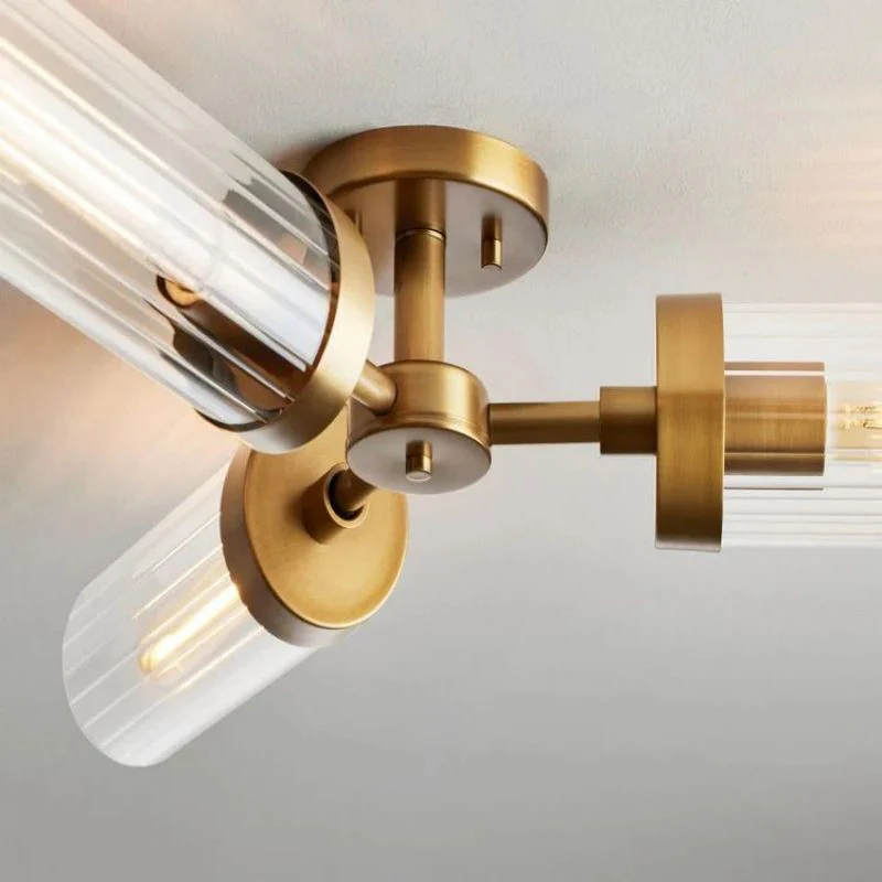 Cand Glass Round Flushmount - Image 5