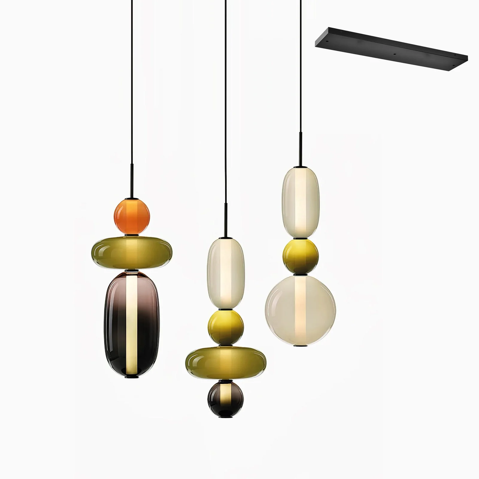 Candied Glass Combo Pendant Light - Image 104