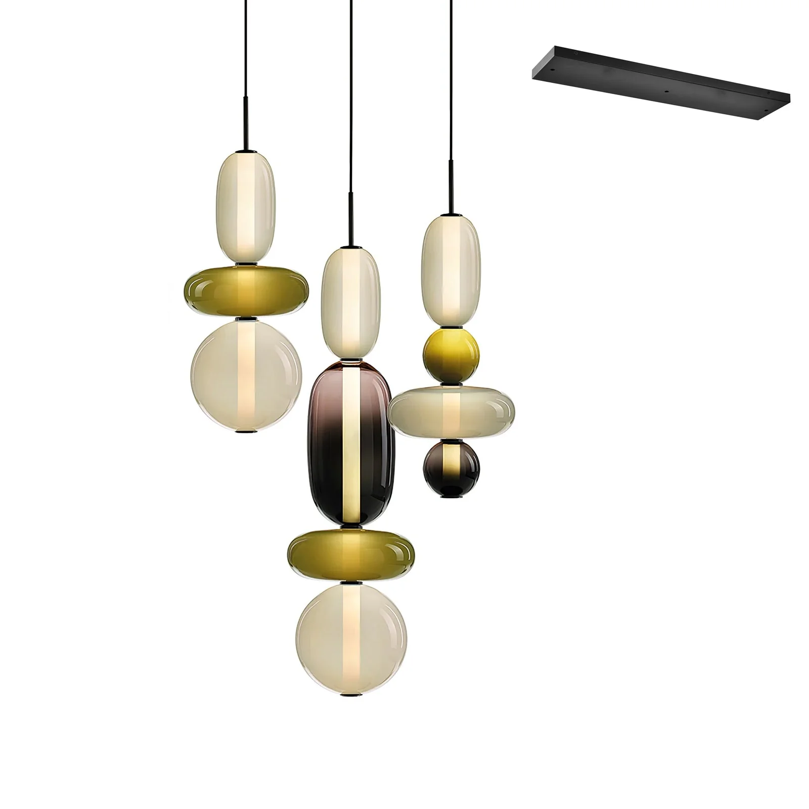 Candied Glass Combo Pendant Light - Image 105