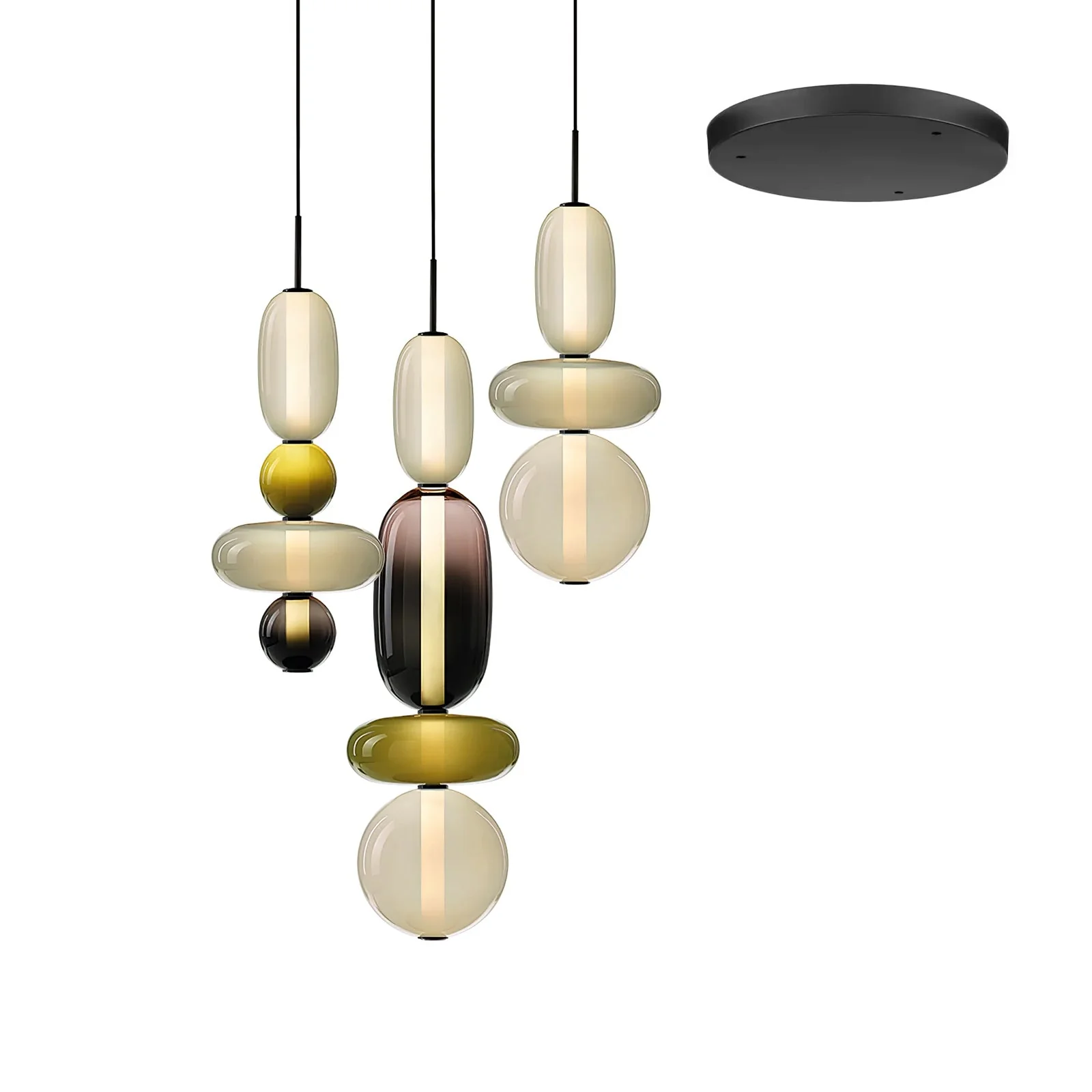 Candied Glass Combo Pendant Light - Image 106