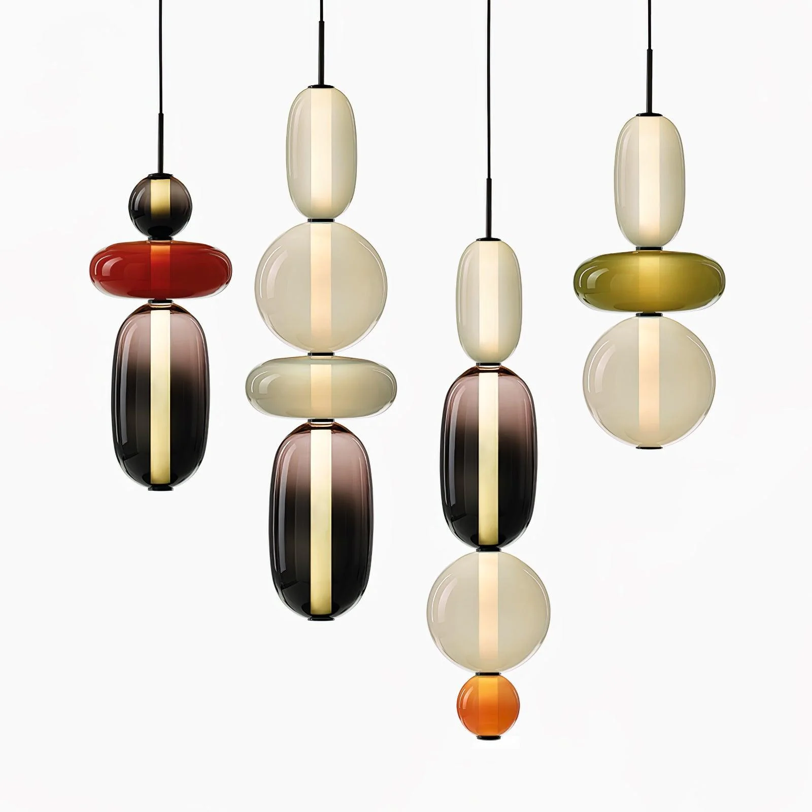Candied Glass Combo Pendant Light - Image 48