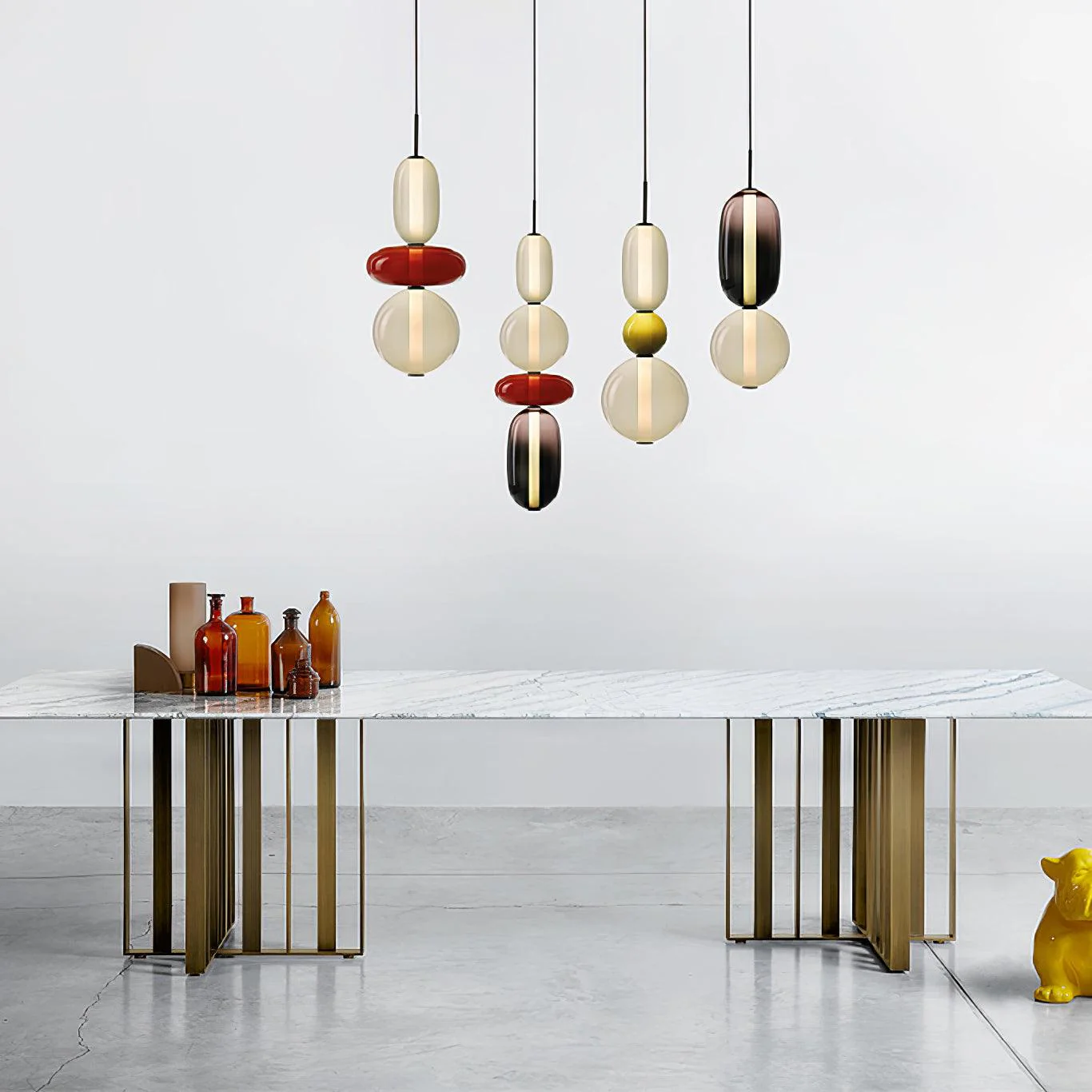 Candied Glass Combo Pendant Light - Image 7