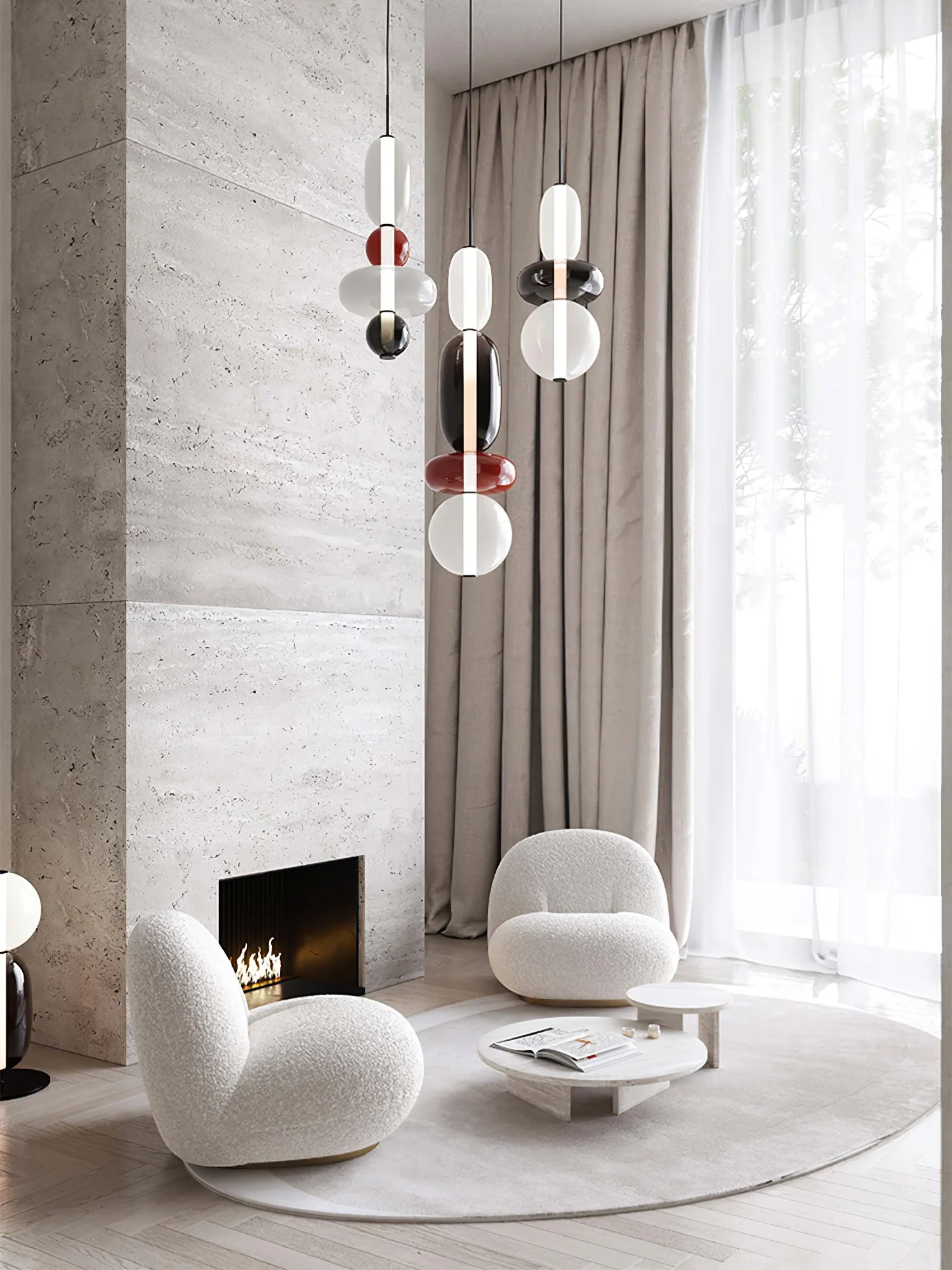 Candied Glass Combo Pendant Light - Image 76