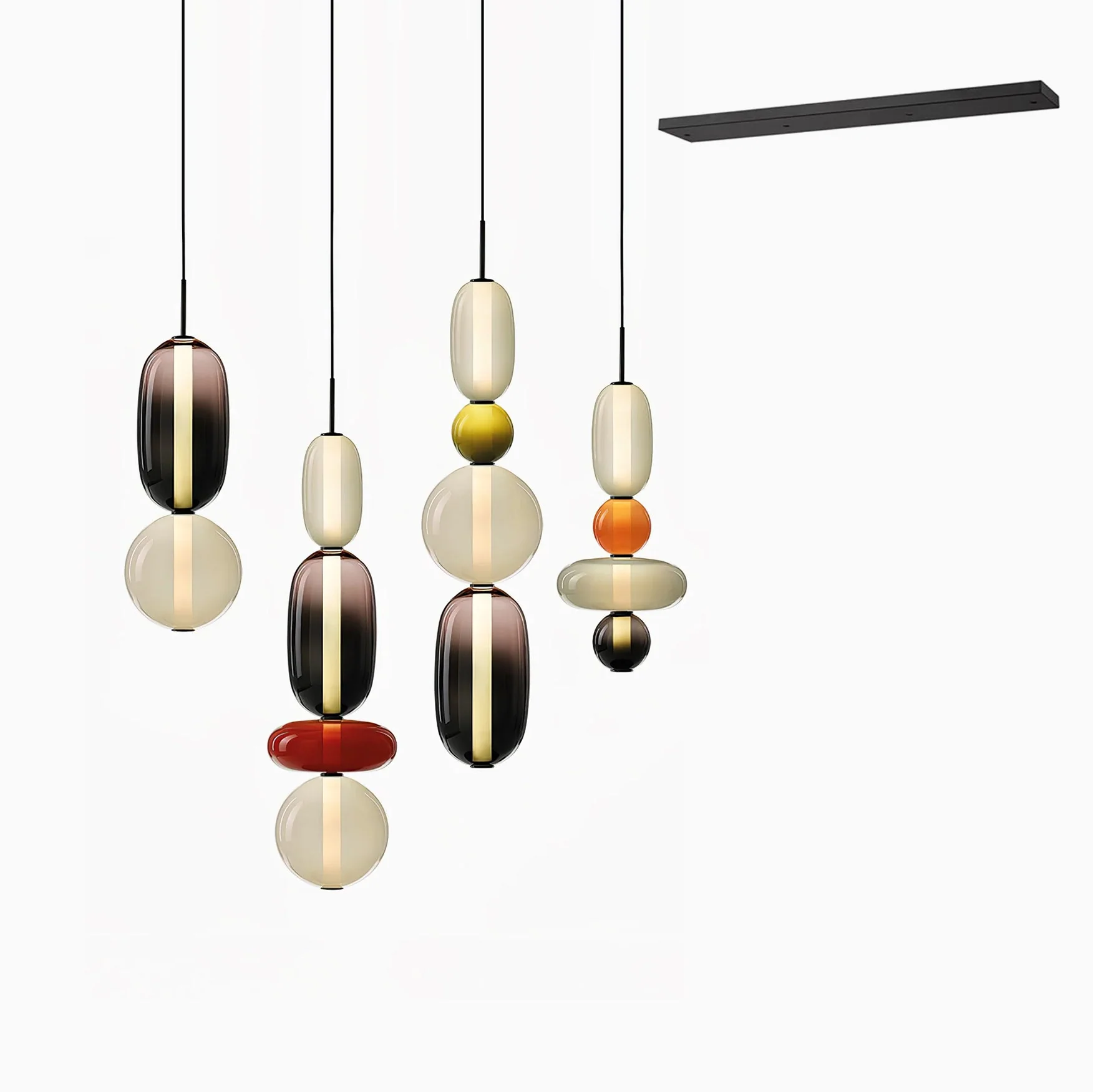 Candied Glass Combo Pendant Light - Image 90