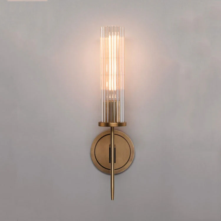 Candles Glass Shade Wall Sconce - Image 4