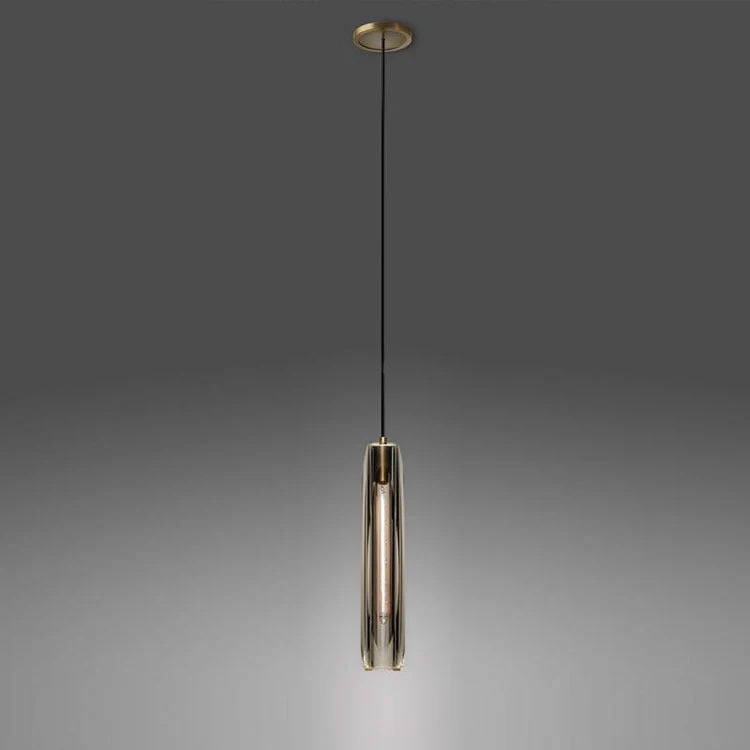 Cano Smoke Crystal Shade Pendant Light - Image 3