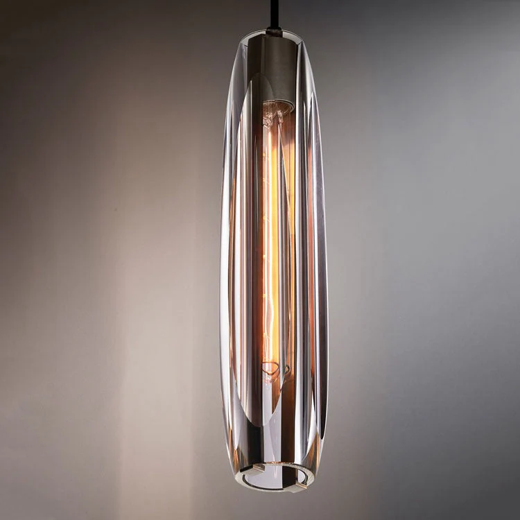 Cano Smoke Crystal Shade Pendant Light - Image 4