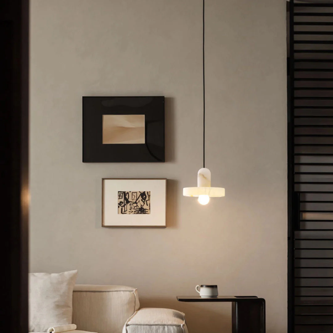 Carrara Alabaster Pendant Lamp - Image 20