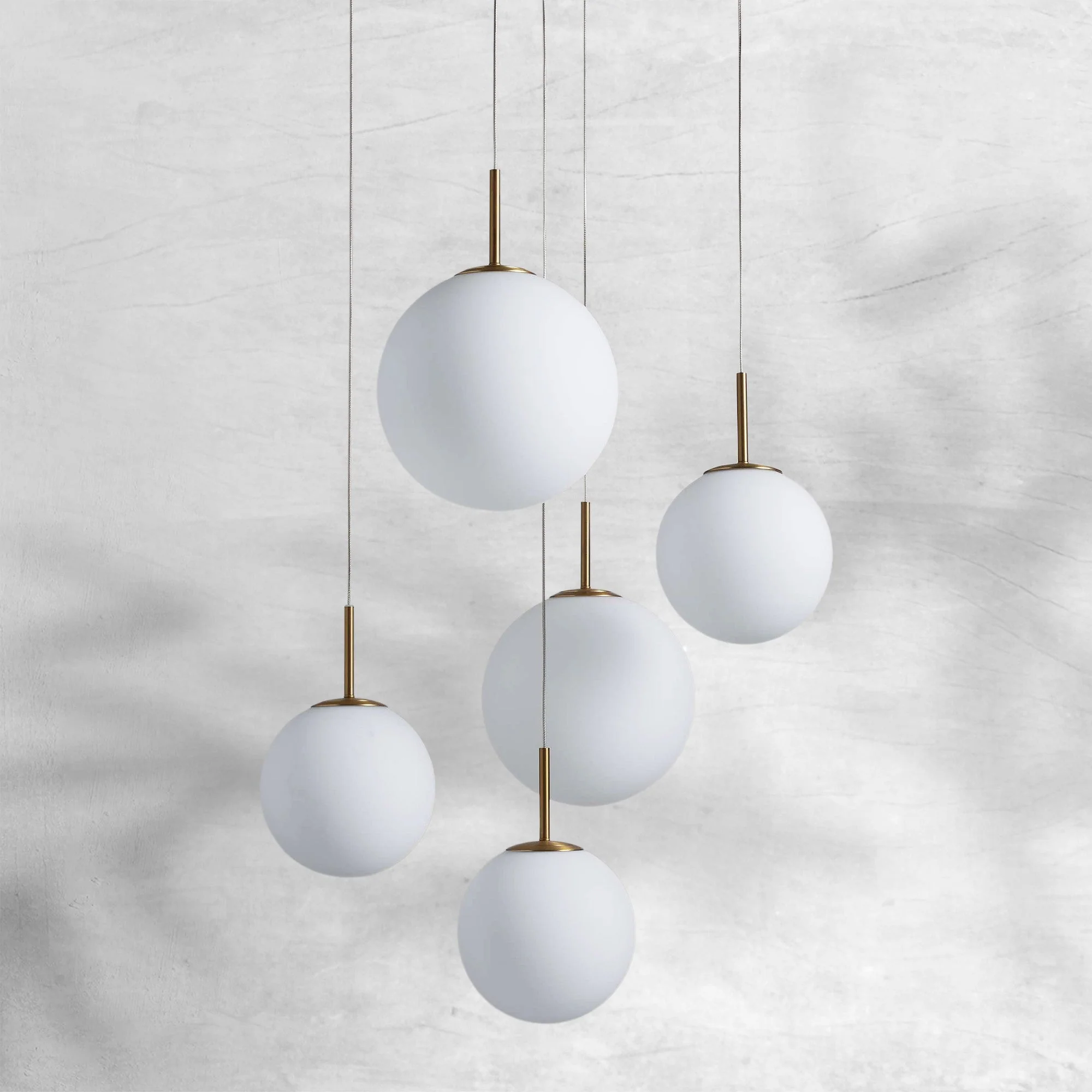 Casen Glass Round Chandelier 20"28"34"43" - Image 12