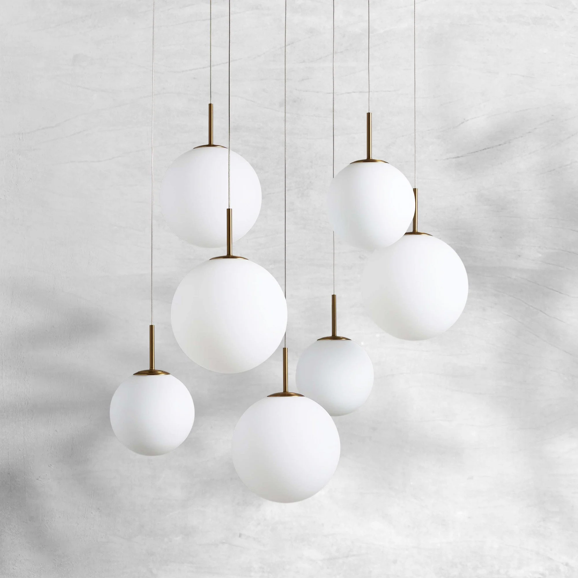 Casen Glass Round Chandelier 20"28"34"43" - Image 16