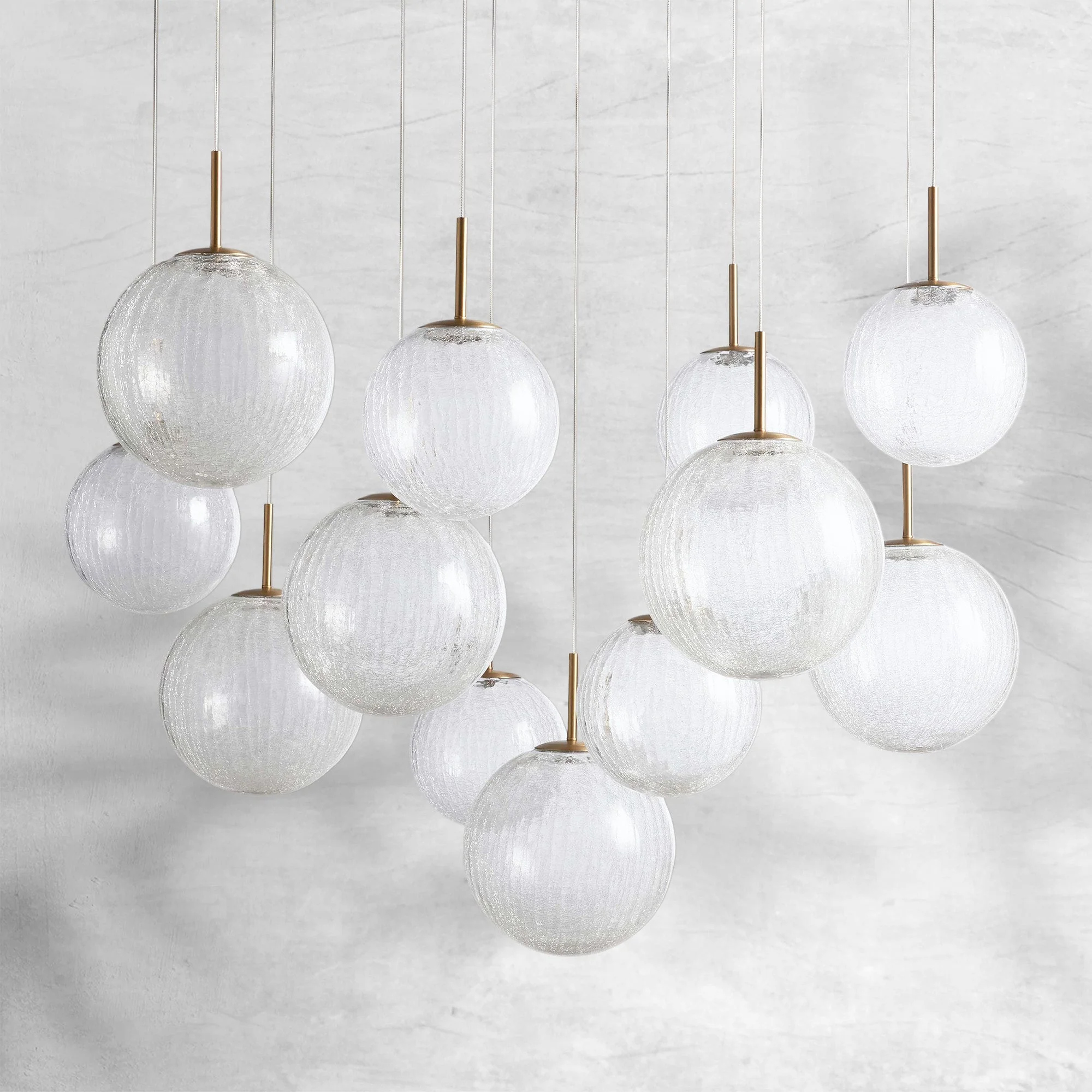 Casen Glass Round Chandelier 20"28"34"43" - Image 18