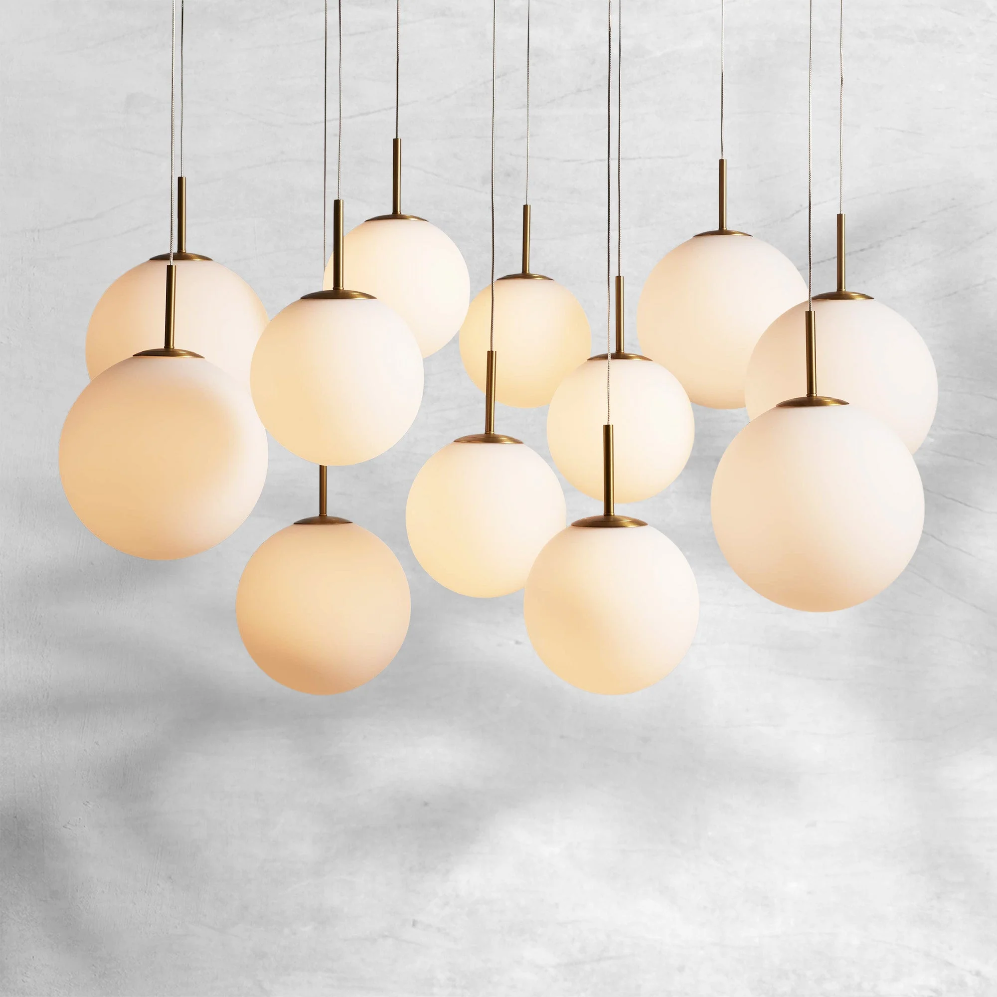 Casen Glass Round Chandelier 20"28"34"43" - Image 19