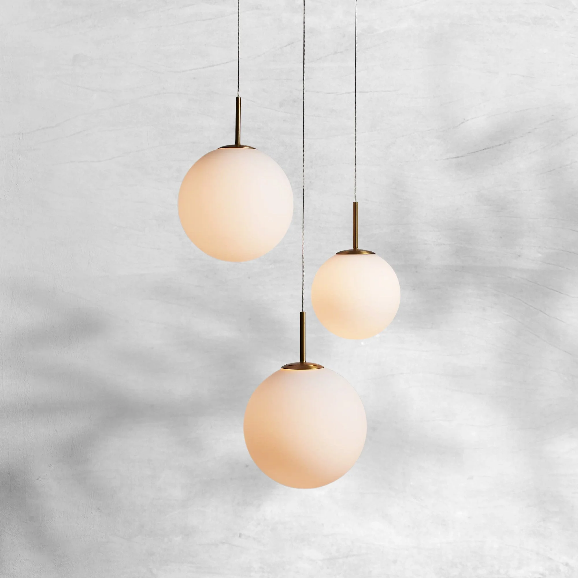 Casen Glass Round Chandelier 20"28"34"43" - Image 7
