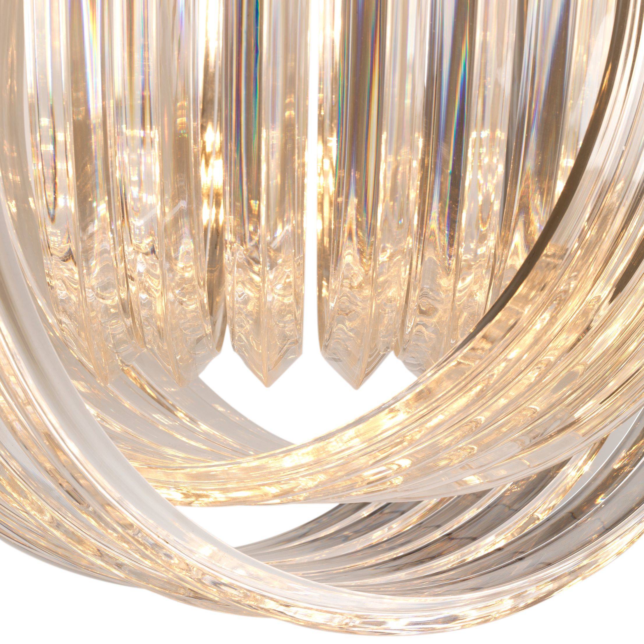 Caserta Modern Chandelier - [Nickel] - Image 3