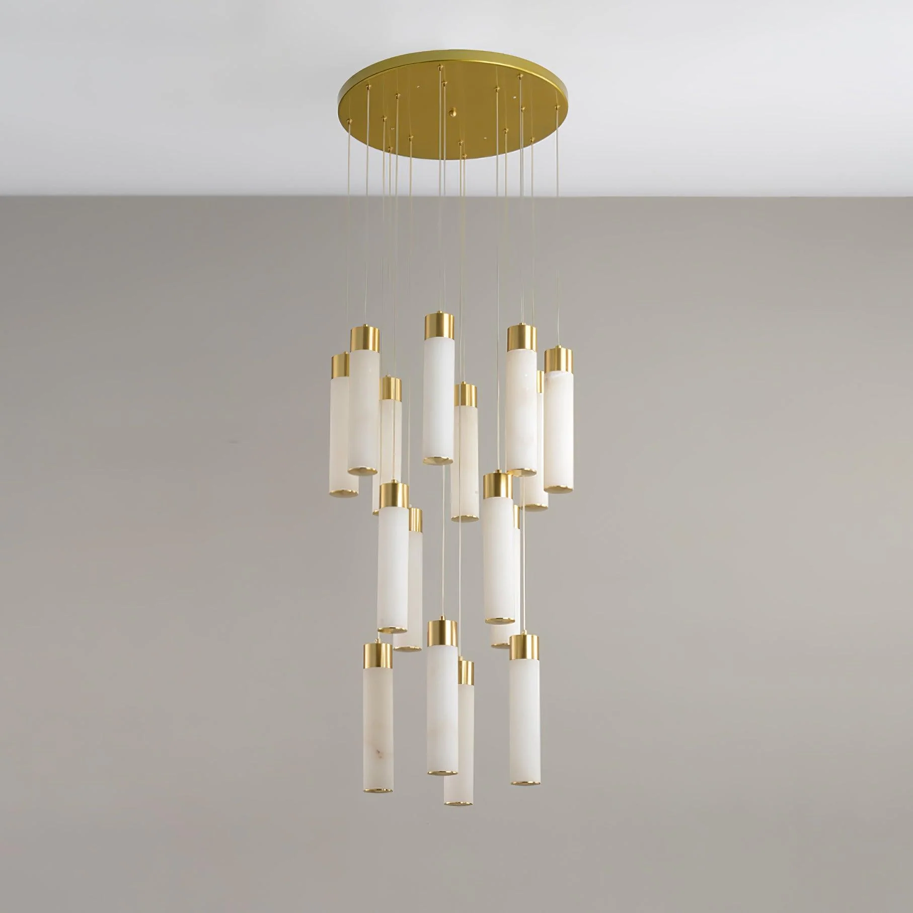 Celestial Alabaster Cascade Chandelier - Image 27
