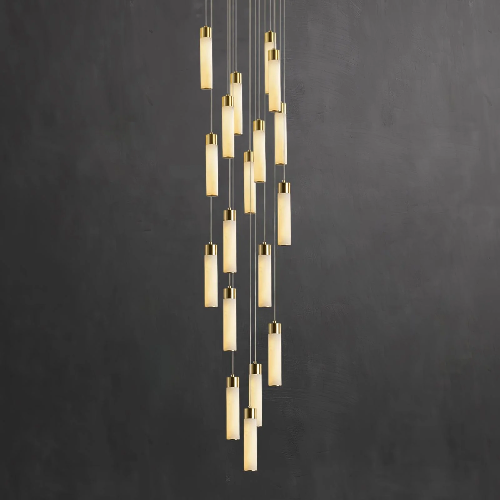 Celestial Alabaster Cascade Chandelier - Image 29