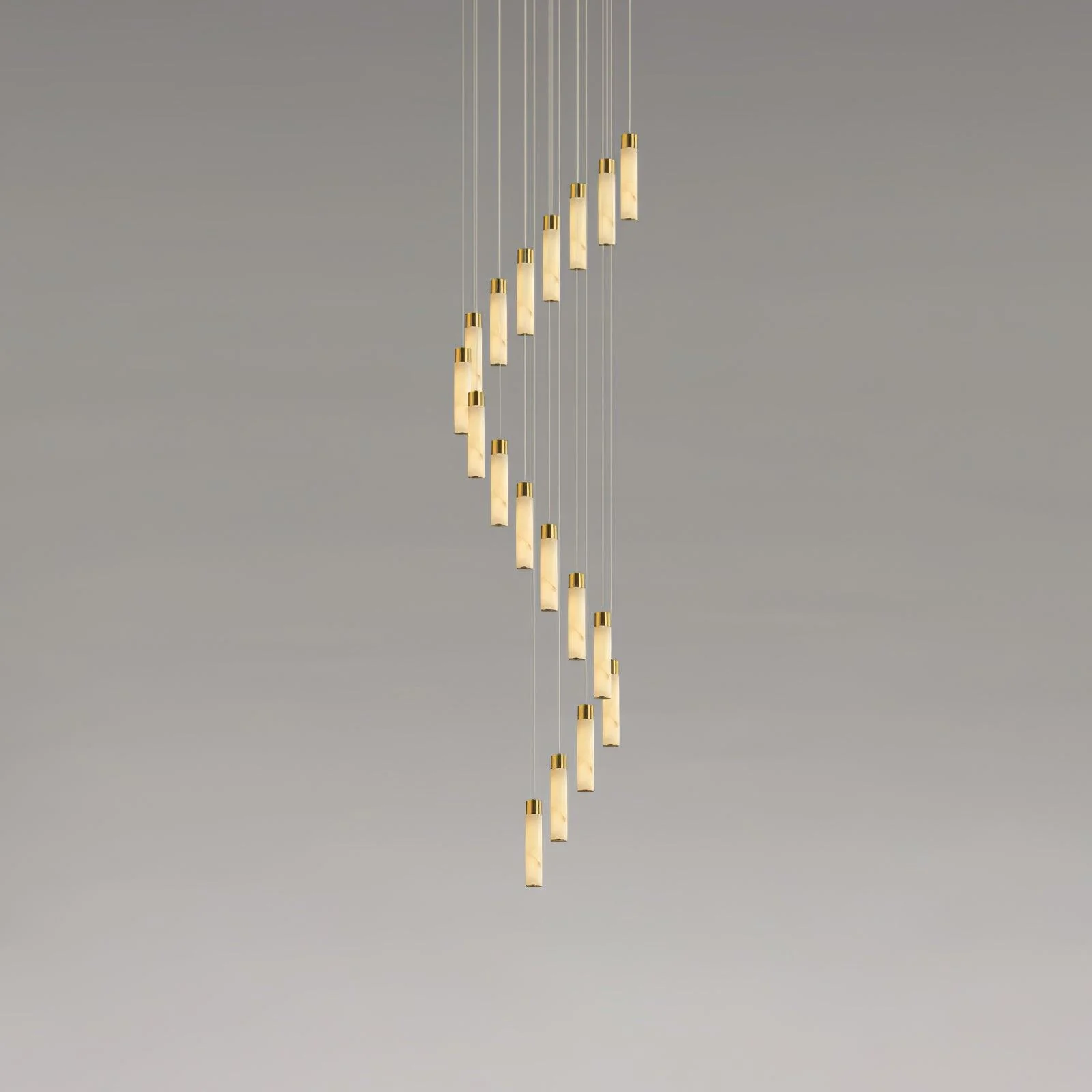 Celestial Alabaster Cascade Chandelier - Image 37
