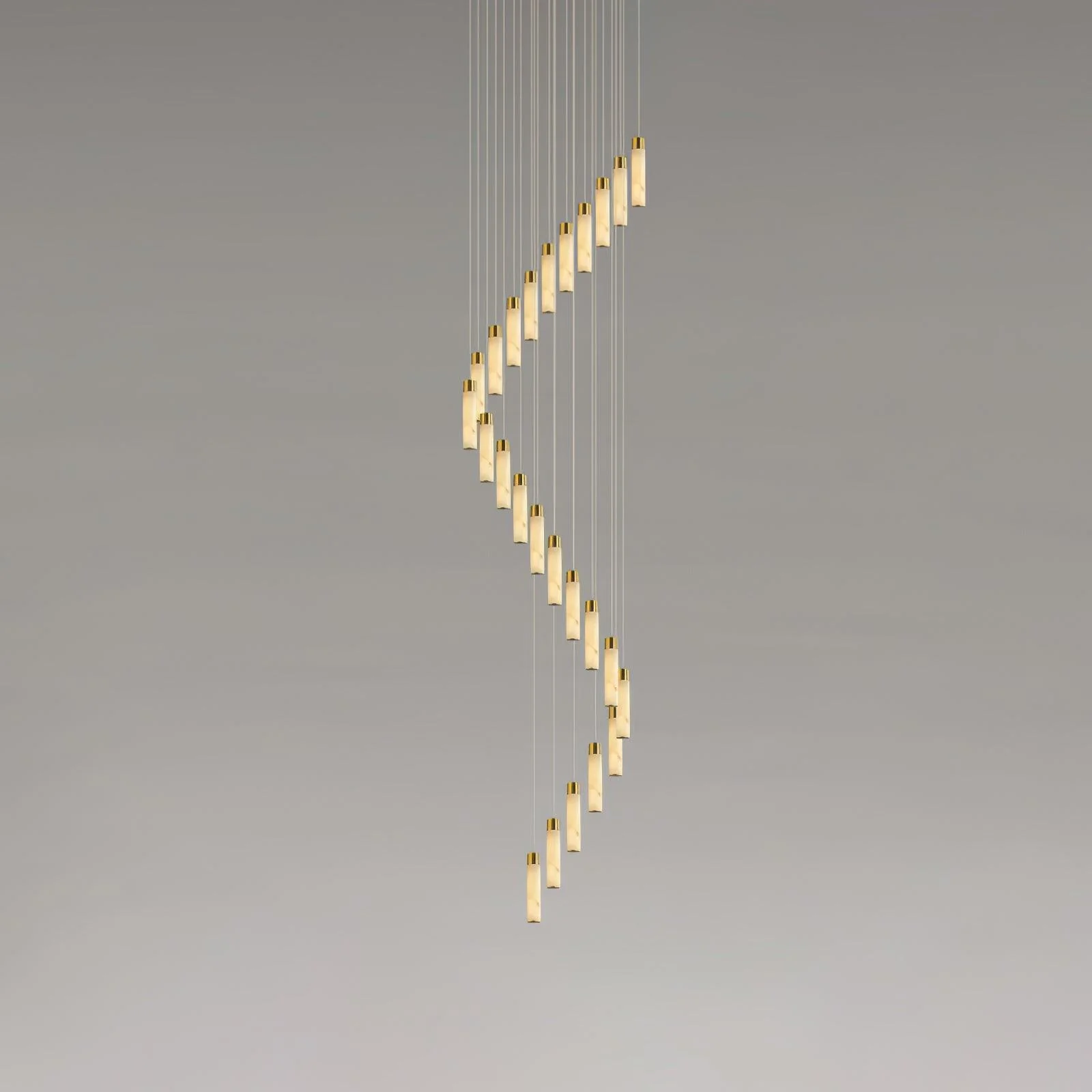 Celestial Alabaster Cascade Chandelier - Image 38