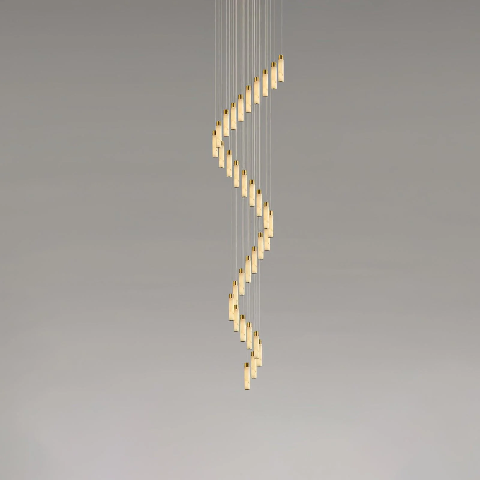 Celestial Alabaster Cascade Chandelier - Image 47