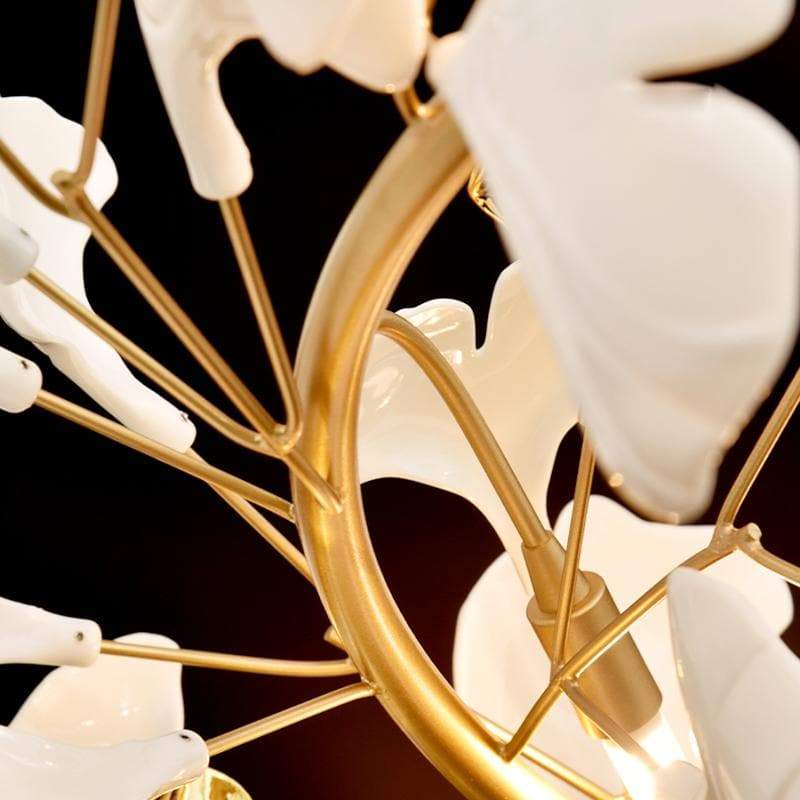 Ceramic Ginkgo Petal Chandelier D - Image 6