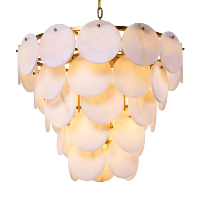 Clementina Alabaster Chandelier 26" - Image 2
