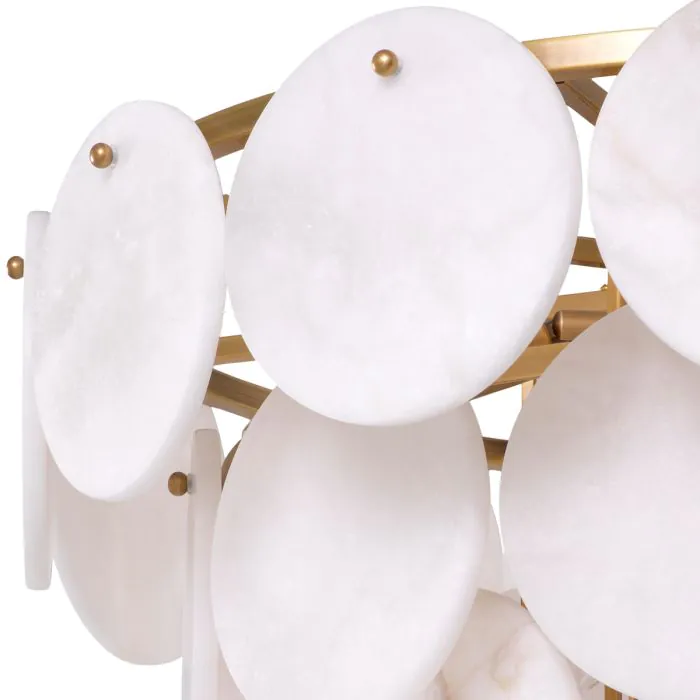 Clementina Alabaster Chandelier 26" - Image 4