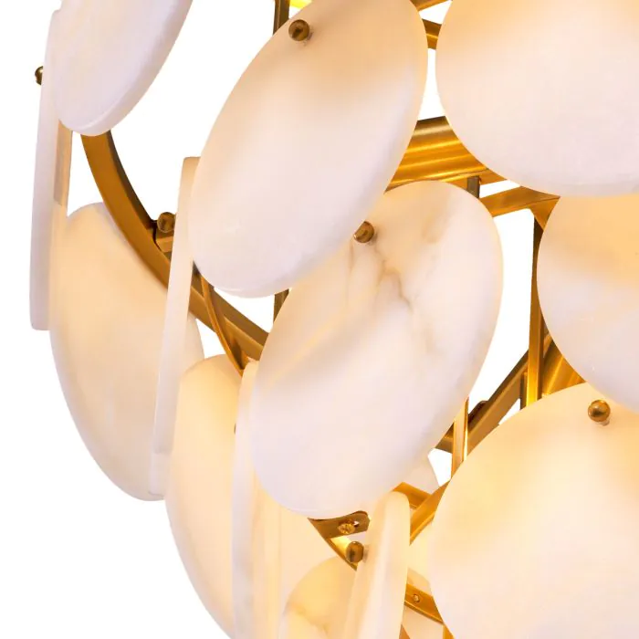 Clementina Alabaster Chandelier 26" - Image 5
