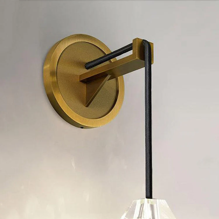 Chapt Crystal Shade Wall Sconce - Image 5