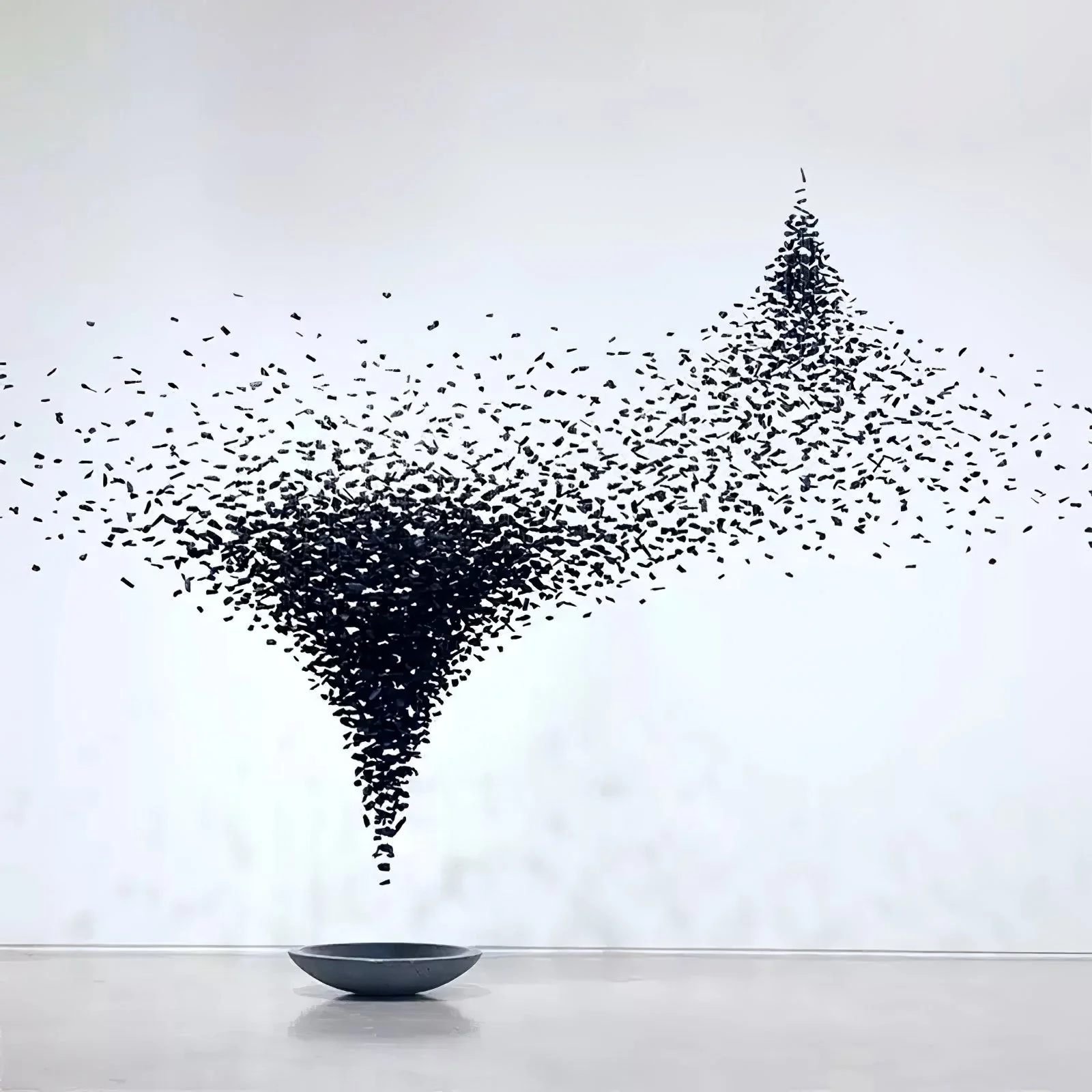 Charcoal Shape Hourglass Chandelier - Image 3