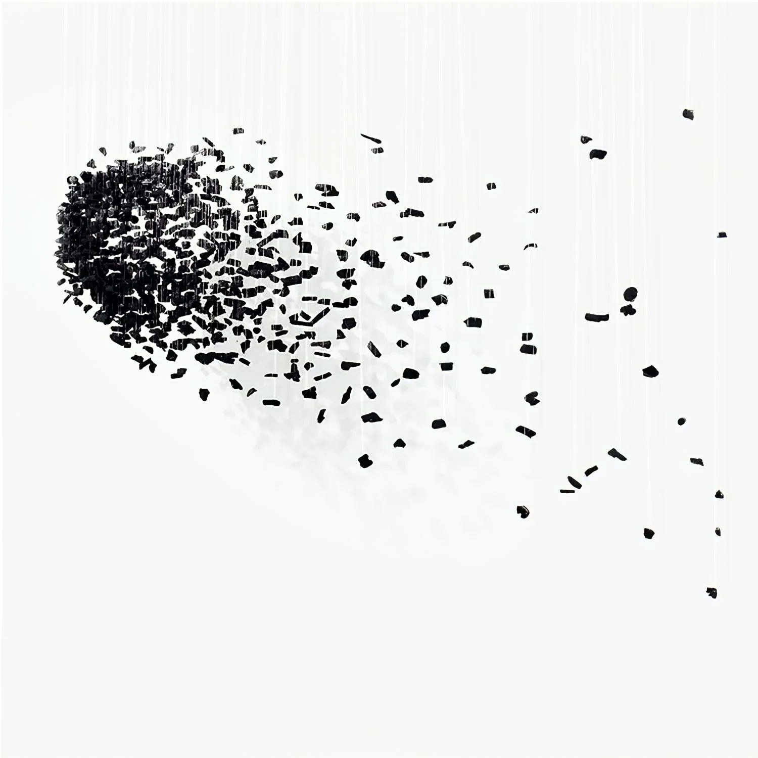 Charcoal Shape O Chandelier - Image 10