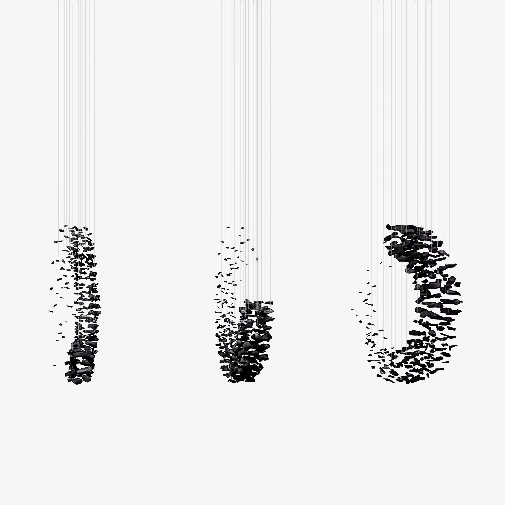 Charcoal Shape O Chandelier - Image 20