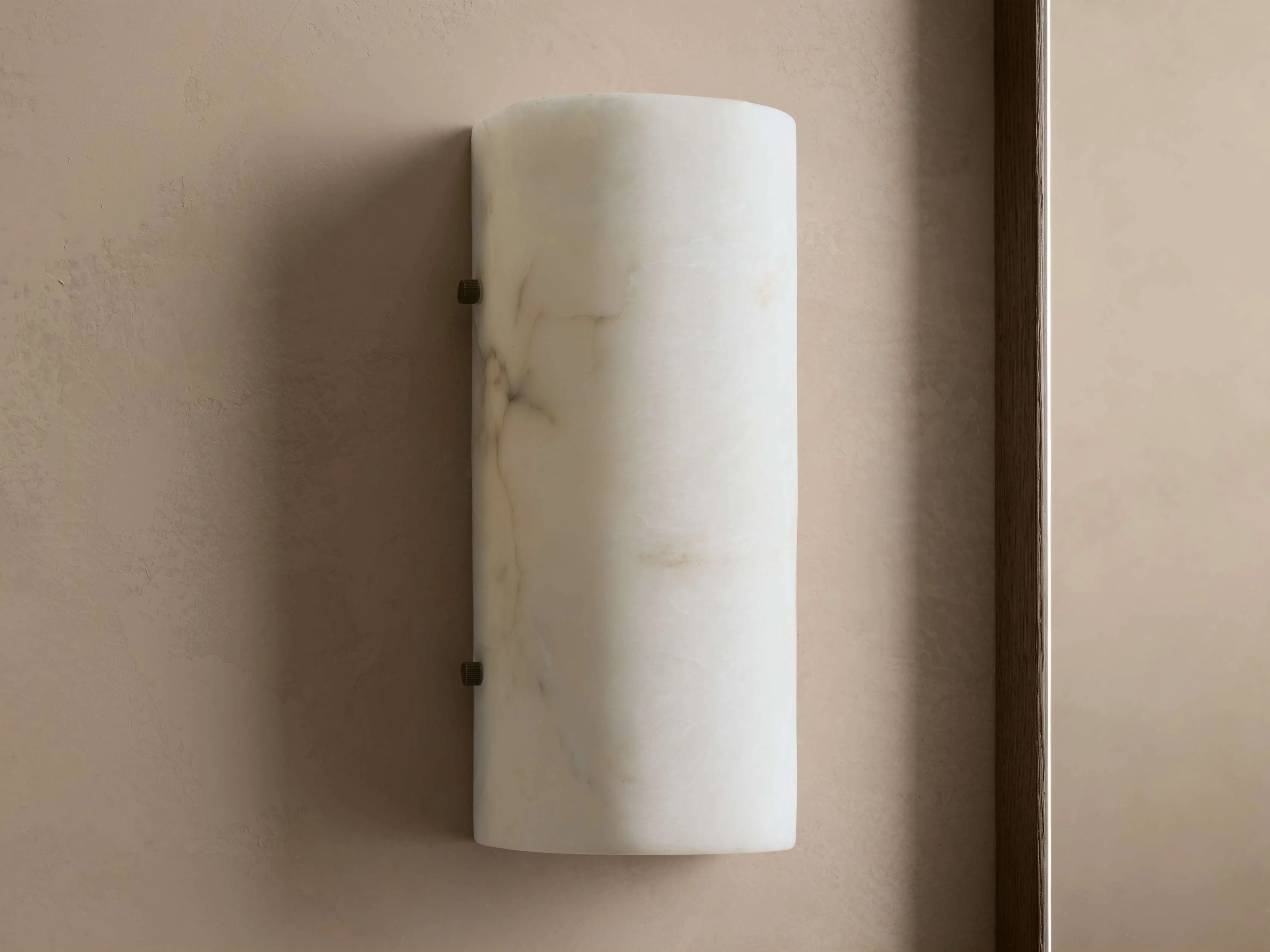 Chayla Alabaster Stone Sconce 12'' 18''H - Image 2