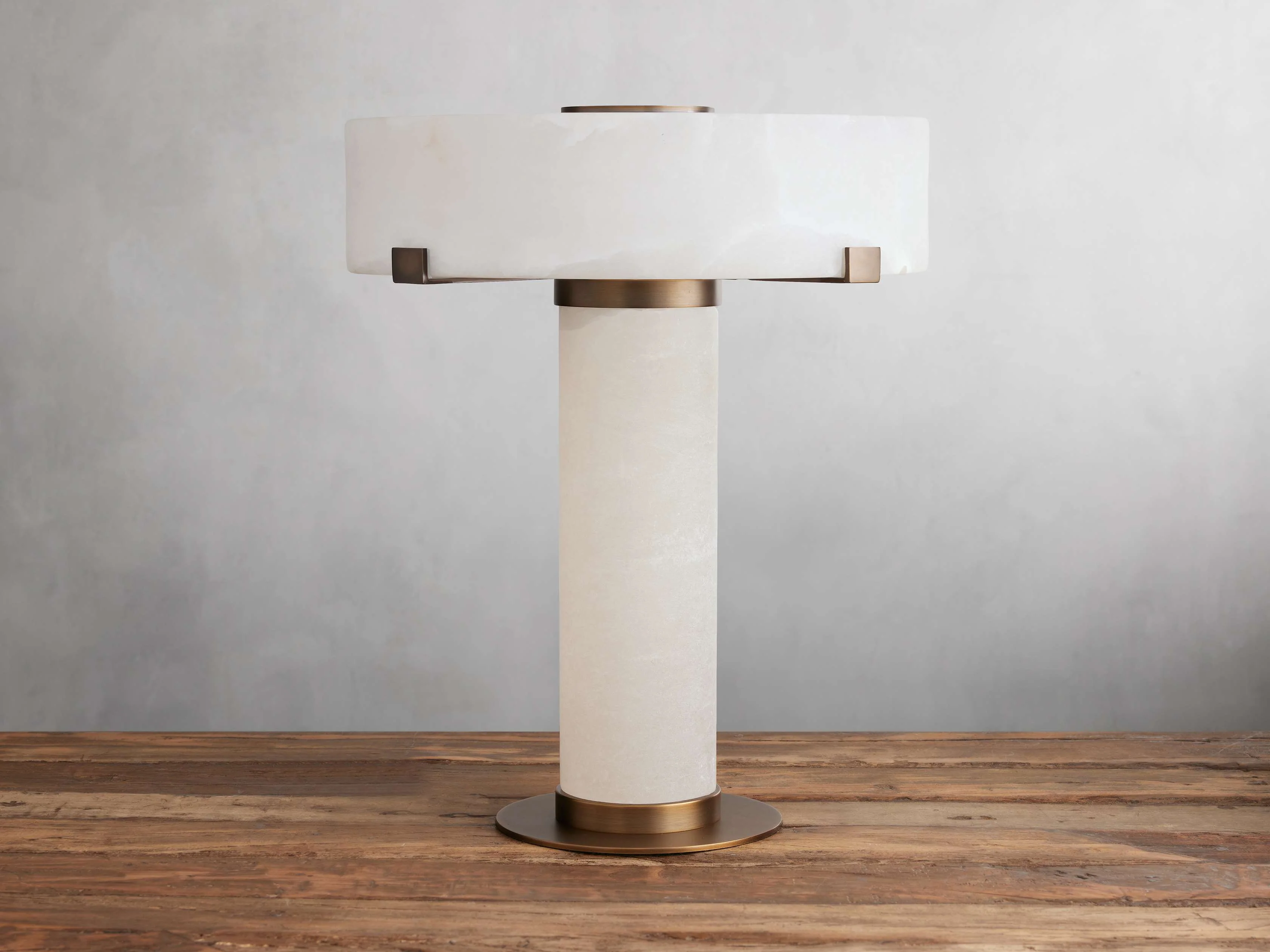 Chayla Alabaster Stone Table Lamp 13'' 19'' - Image 14