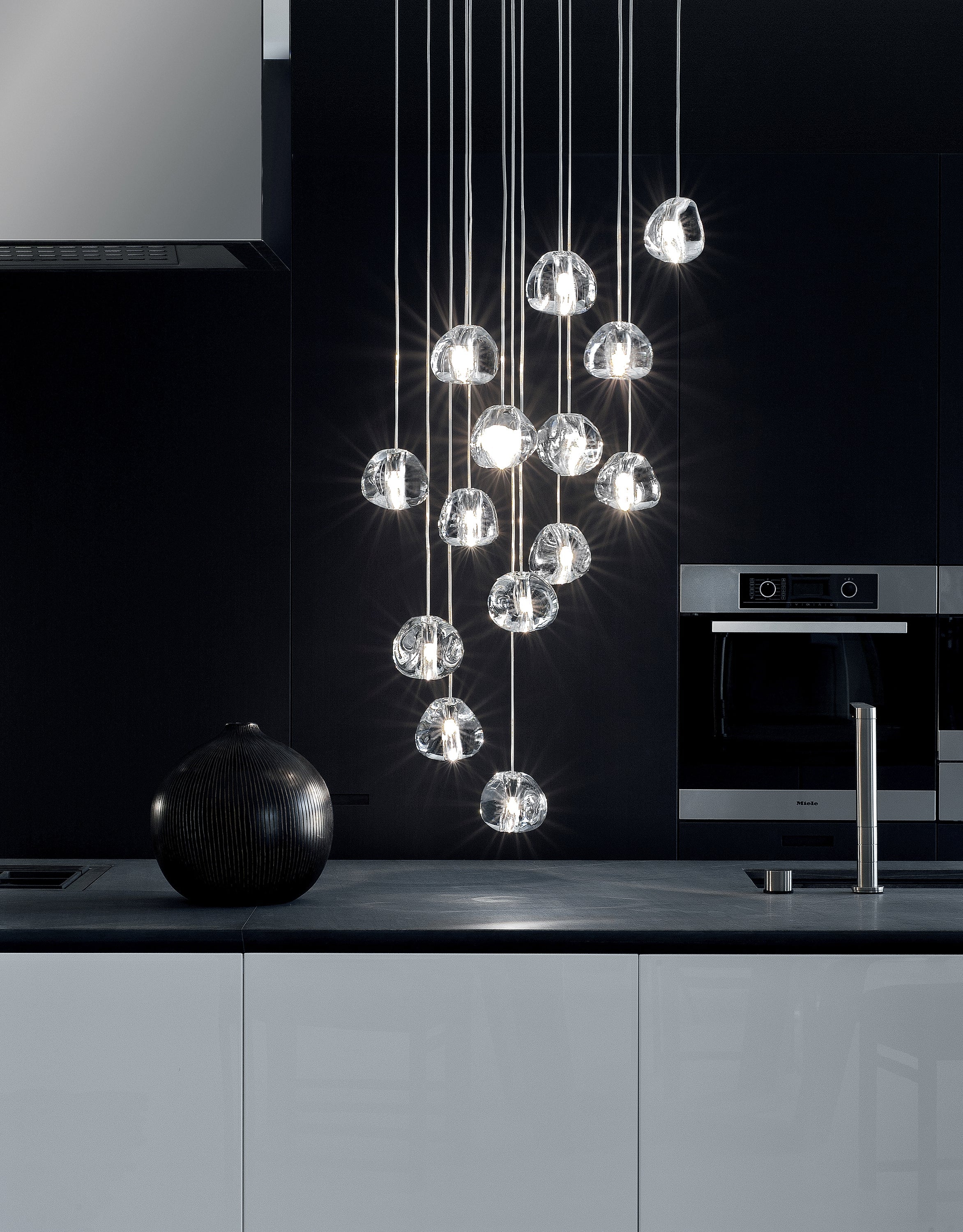 Cherry Crystal Pendant Lamp - Image 3
