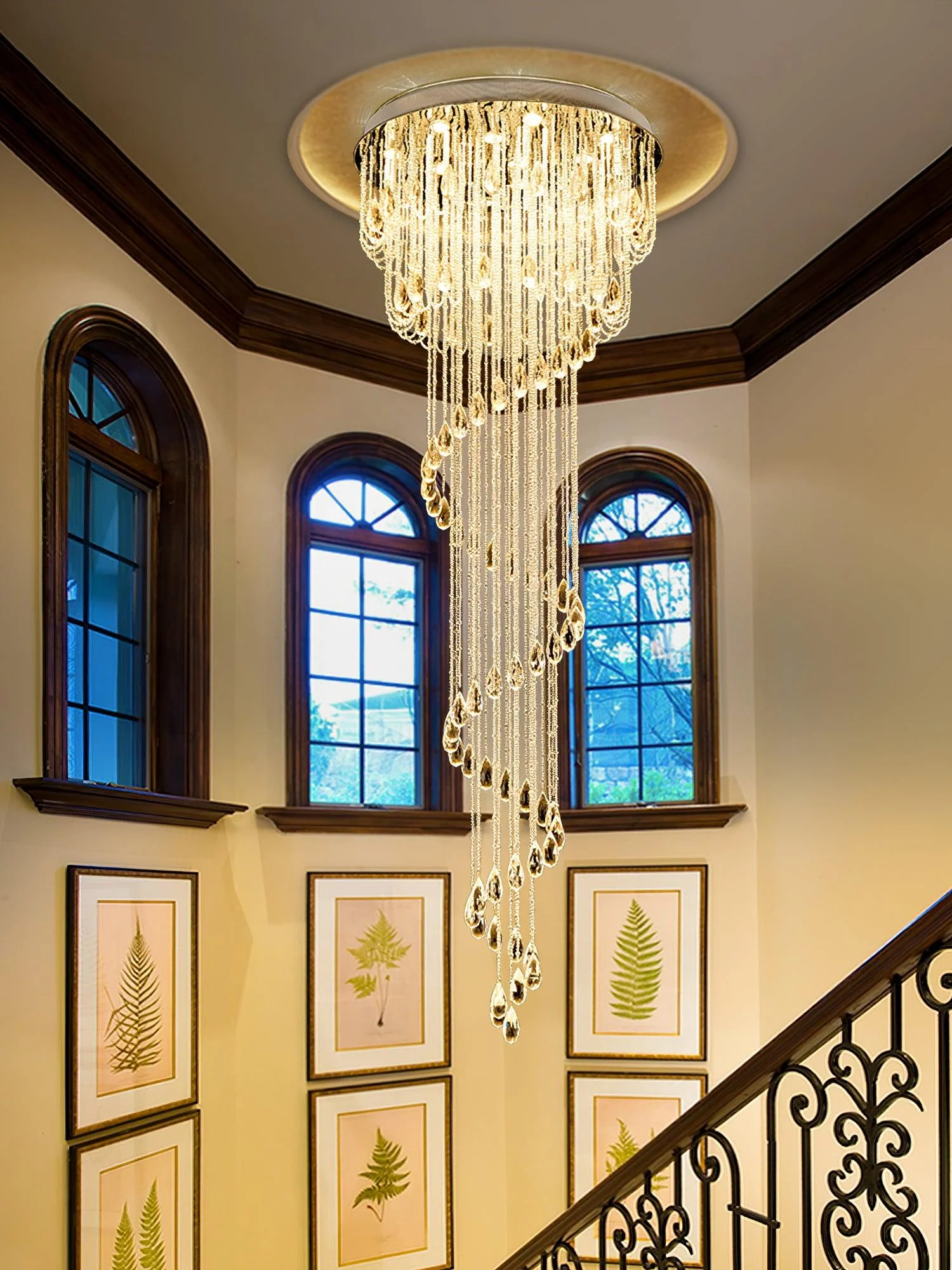 Classic Symphony Spiral Chandelier - Image 8