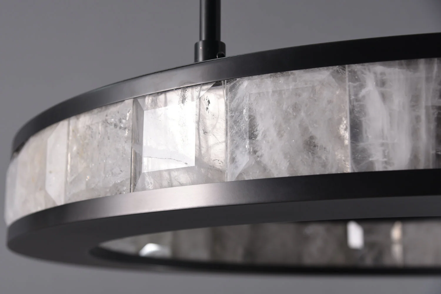 Clayhart-O Rock Crystal Pendant Bronze - Image 5