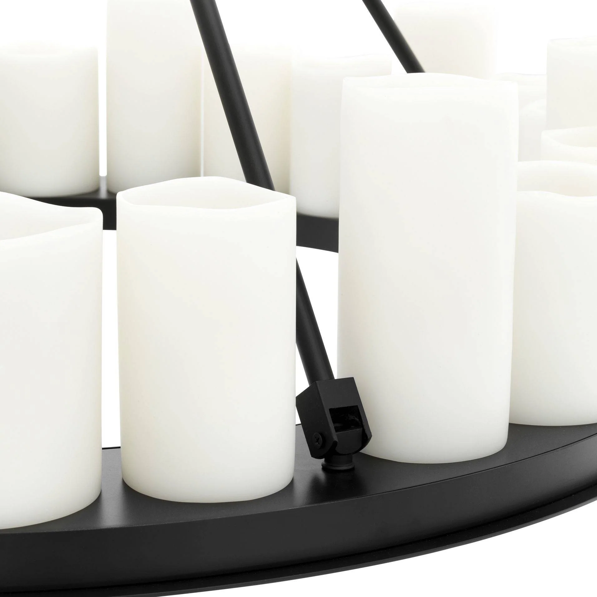 Commodore Ring Modern Chandelier - [Black/Brass] - Image 6