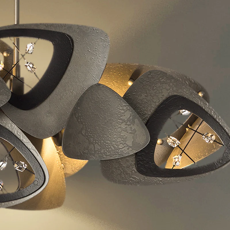 Contemporary Stainless Steel Linear Chandelier - Image 8