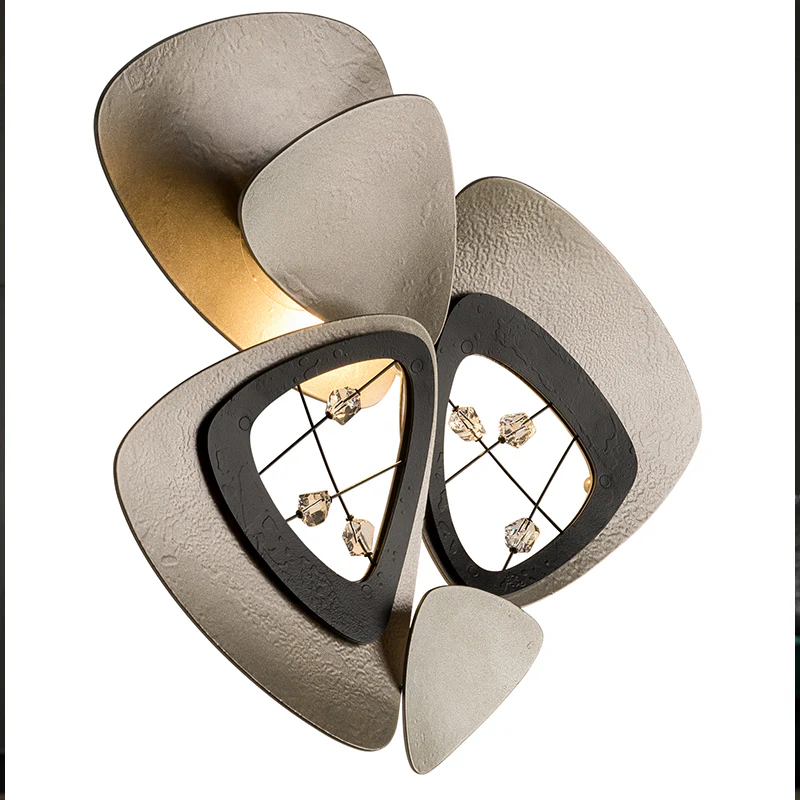 Contemporary Stainless Steel Living Room Wall Sconce - Image 2