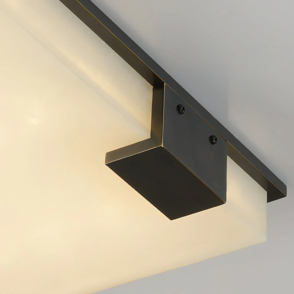 Covet Alabaster Flush Mount Ceiling Light - Image 14
