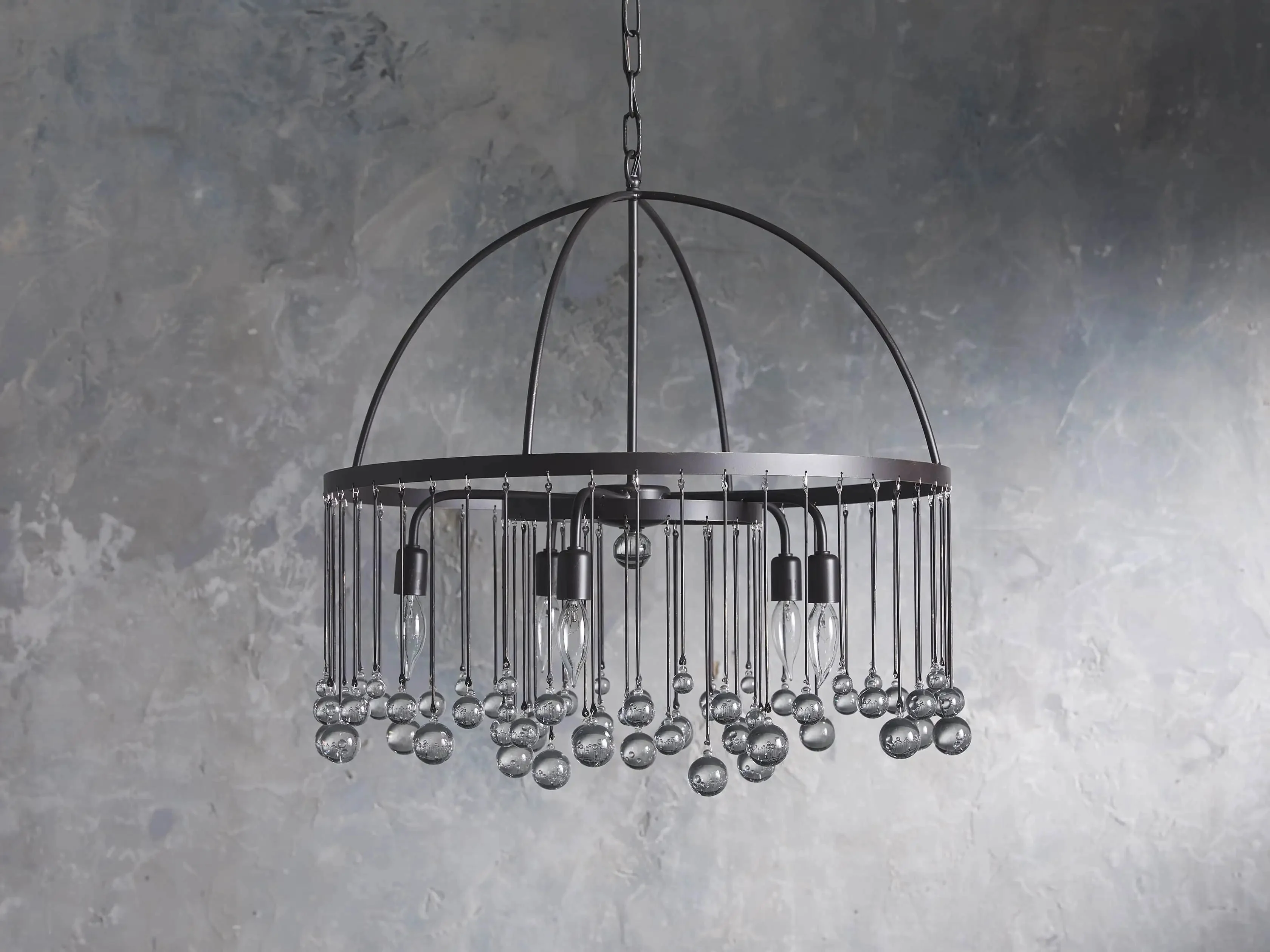 Aubrey Crystal Ball Round Chandelier 5 Light / 8 Light - Image 17