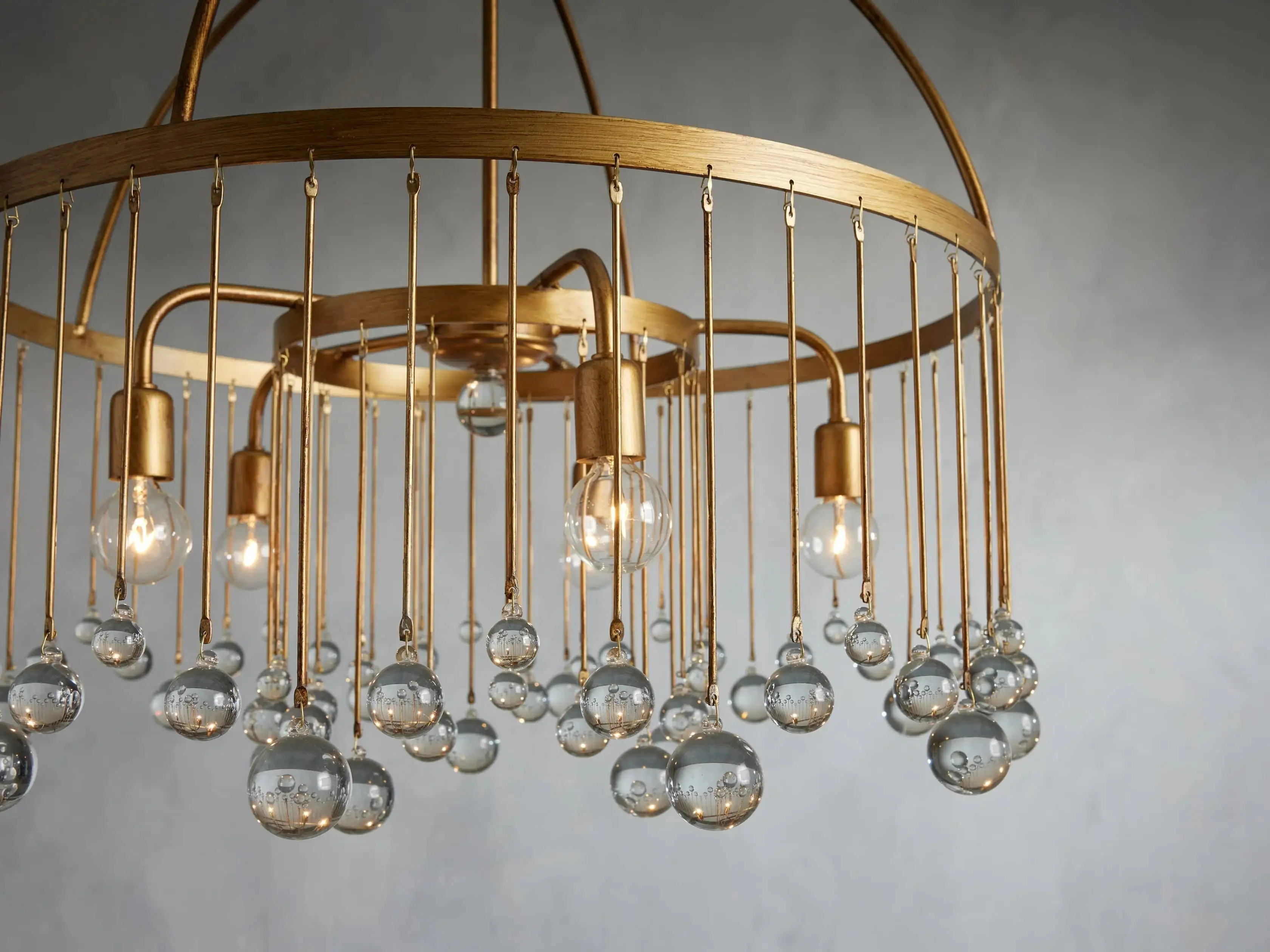 Aubrey Crystal Ball Round Chandelier 5 Light / 8 Light - Image 21