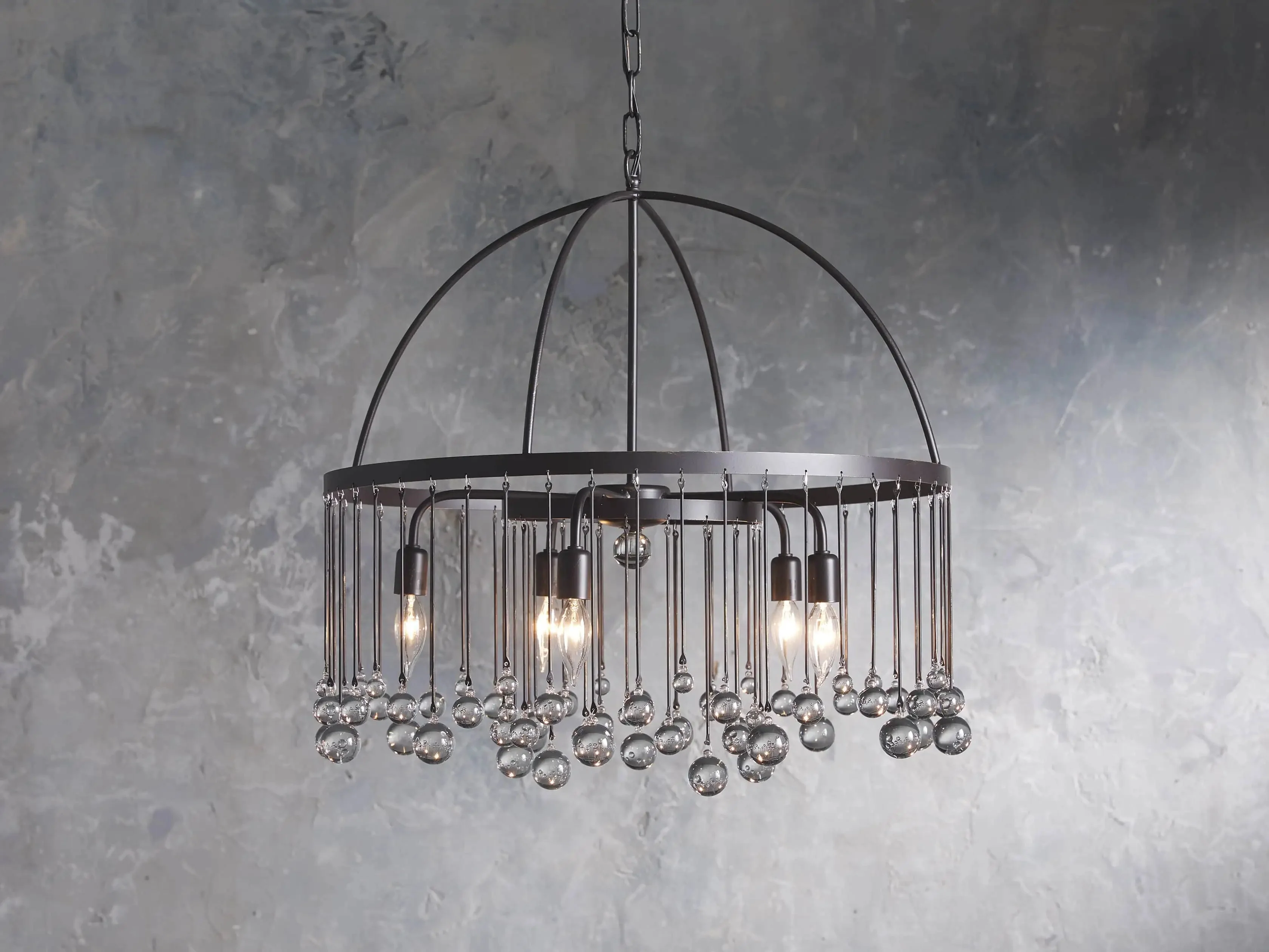 Aubrey Crystal Ball Round Chandelier 5 Light / 8 Light - Image 9