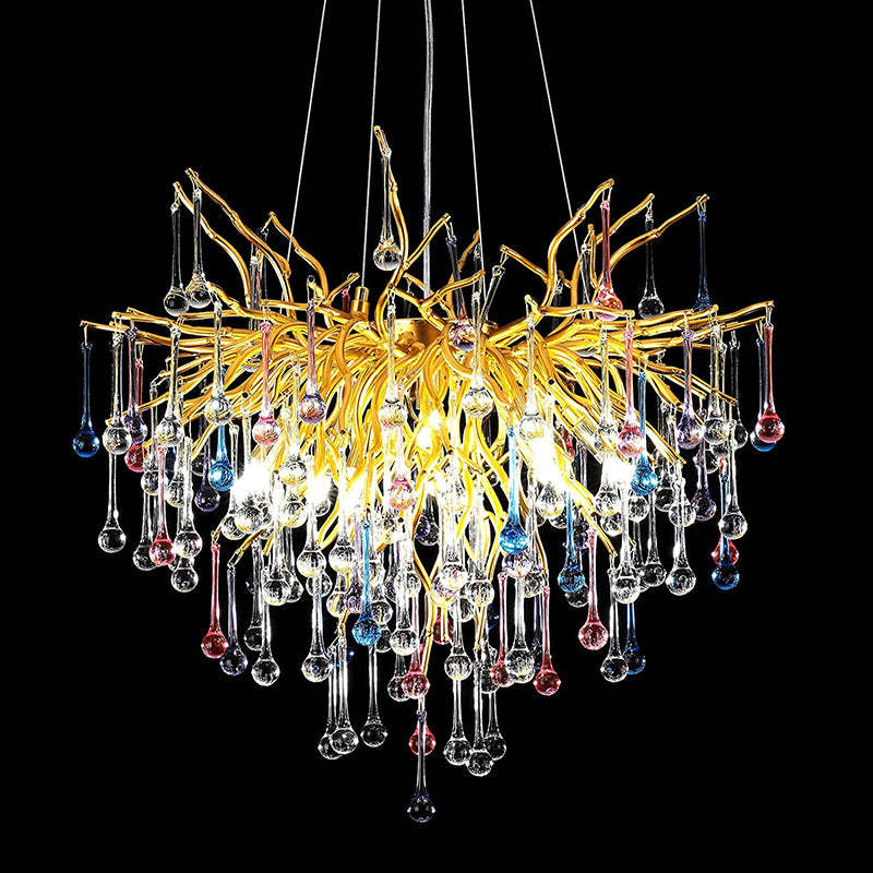Crystal Branch Raindrop Chandelier - Image 17
