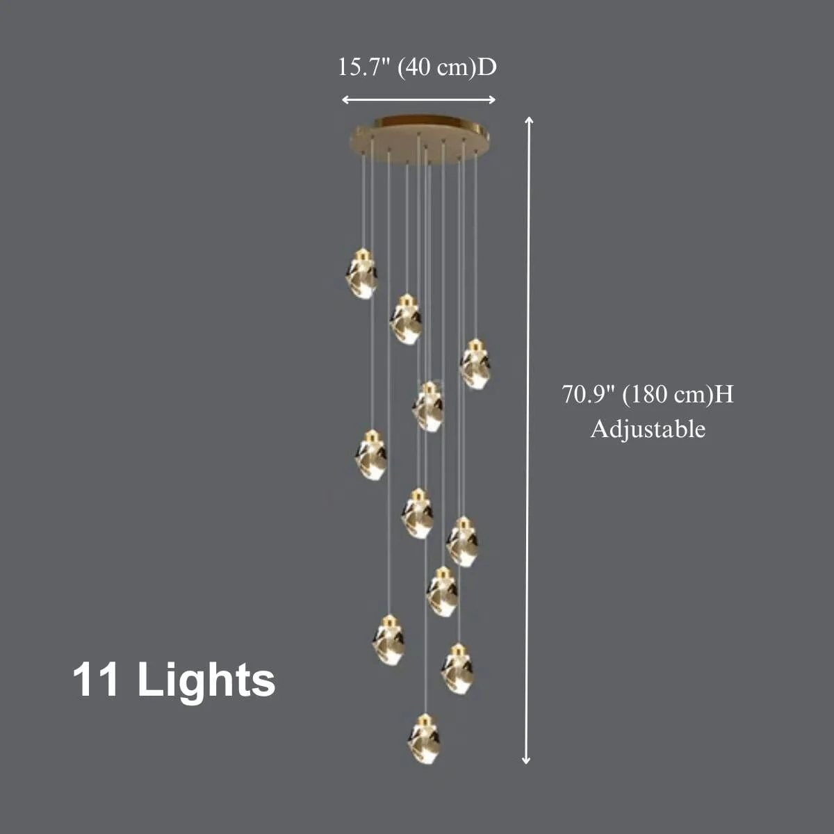 Crystal Rock Chandelier(Grand) - Image 21